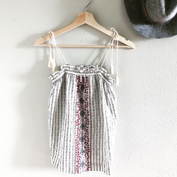 Universal Thread Tops - The Embroidered Tassel Top